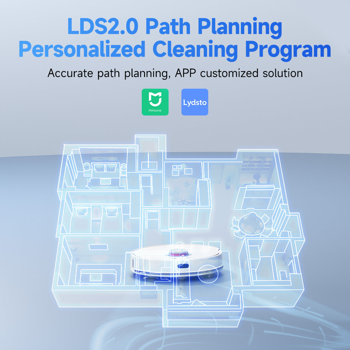 Lydsto W2 5000Pa Robot Vacuum & Mop
