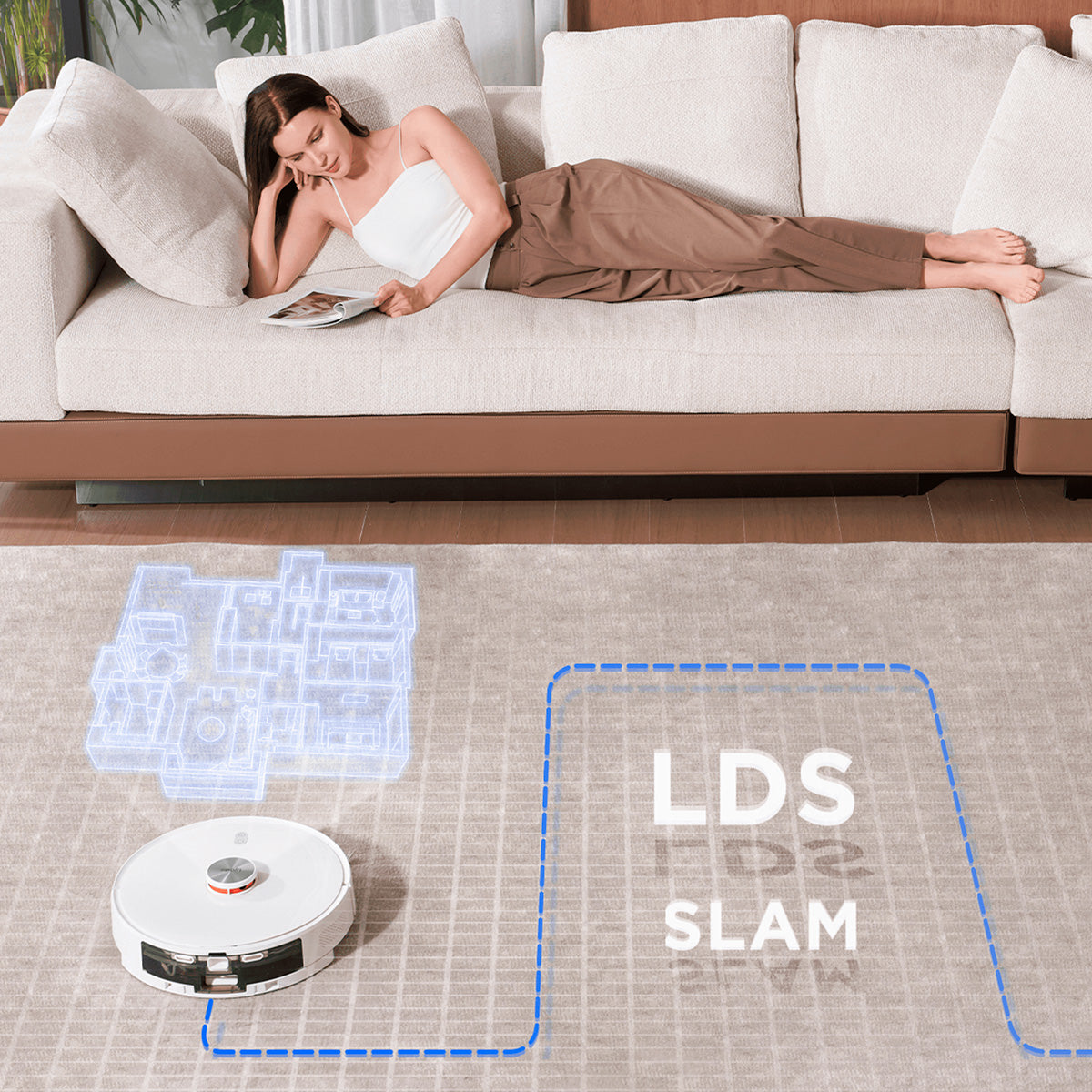 Lydsto L1 3300Pa Robot Vacuum & Mop