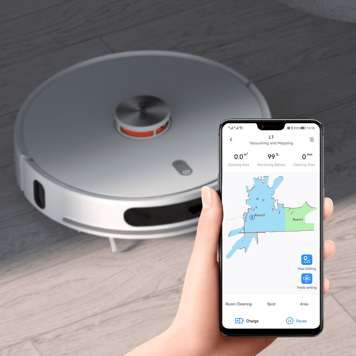 Lydsto L1 3300Pa Robot Vacuum & Mop