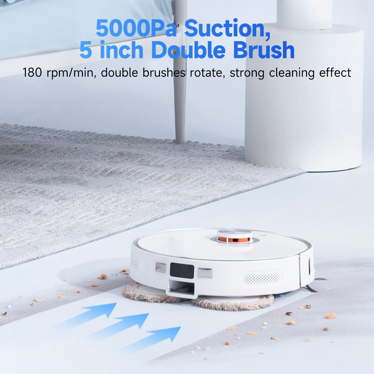 Lydsto W2 5000Pa Робот-пылесос функцией влажной уборки