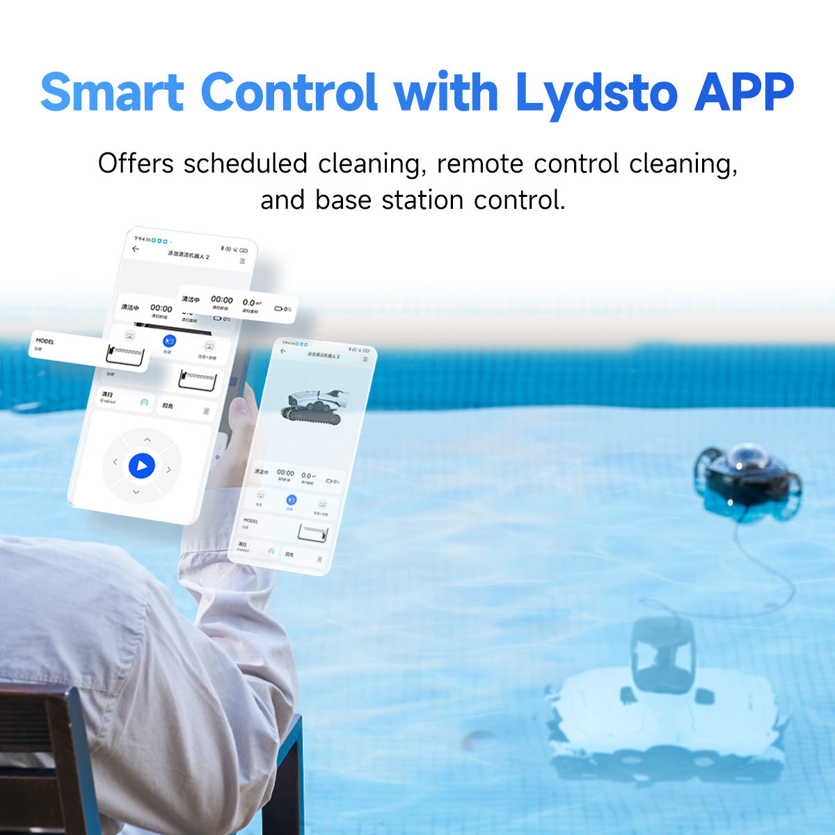 Lydsto P1 MAX Robotic Pool Cleaner
