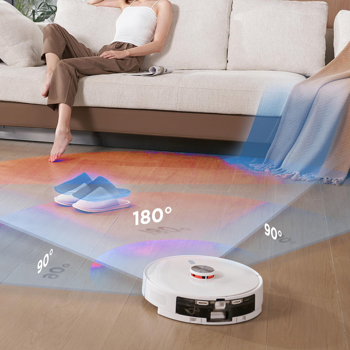 Lydsto L1 3300Pa Robot Vacuum ＆ Mop
